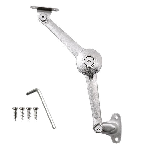 360 degree rotating support rod for cabinet doors, allowing for arbitrary parking. Hardware accessories for wardrobes