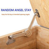 360 degree rotating support rod for cabinet doors, allowing for arbitrary parking. Hardware accessories for wardrobes