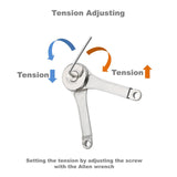 360 degree rotating support rod for cabinet doors, allowing for arbitrary parking. Hardware accessories for wardrobes