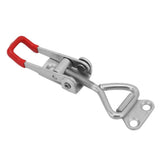 Adjustable Toggle Latch Clamp, Carbon Steel Heavy Duty Horizontal Pull Latch Self-lock Toggle Latch Hasps for Door Cabinet