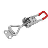 Adjustable Toggle Latch Clamp, Carbon Steel Heavy Duty Horizontal Pull Latch Self-lock Toggle Latch Hasps for Door Cabinet