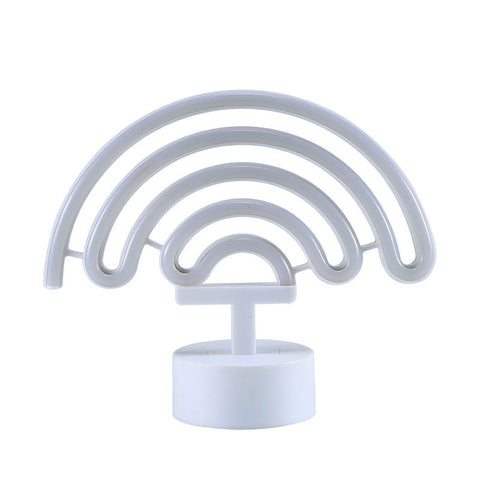 Neon Indoor Night Light, Battery Operated Glowing Neon Decorative Sign LED Light for Room Party Festival Decorations In Australia - Darrahopens
