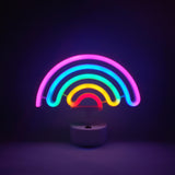 Neon Indoor Night Light, Battery Operated Glowing Neon Decorative Sign LED Light for Room Party Festival Decorations In Australia - Darrahopens