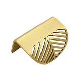 3pcs Modern Minimalist Pull Handle Tree Leaf Brass Invisible Cabinet Closet Furniture Drawer Full Brass Gold Small Bow Pull Length 60mm In Australia - Darrahopens
