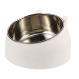 Stainless steel cat bowl, elevated pet bowl, cat food feeder, cat feeding bowl, pet feeding bowl, tilted cat bowl In Australia - Darrahopens