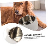 Stainless steel cat bowl, elevated pet bowl, cat food feeder, cat feeding bowl, pet feeding bowl, tilted cat bowl In Australia - Darrahopens