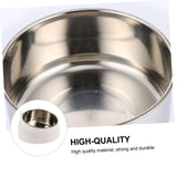 Stainless steel cat bowl, elevated pet bowl, cat food feeder, cat feeding bowl, pet feeding bowl, tilted cat bowl