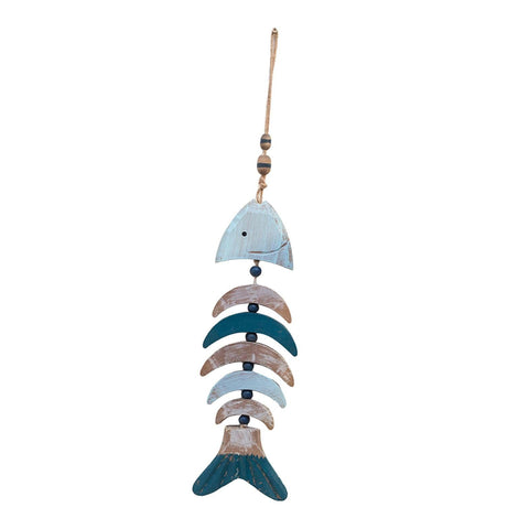 Nautical Fish Pendant Beach Theme Ornament Bones Supplies Art Crafts for Wall Hanging Farmhouse Wall Decorations Bathroom Party In Australia - Darrahopens