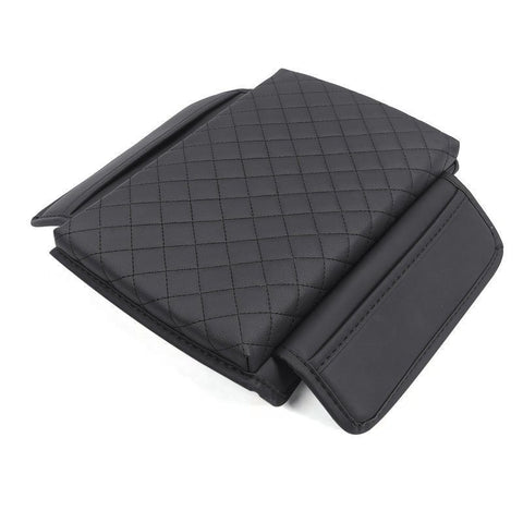 Armrest cover, center console pad, PU leather armrest, seat box cover with pocket storage bag, armrest box pad, car interior