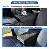 Armrest cover, center console pad, PU leather armrest, seat box cover with pocket storage bag, armrest box pad, car interior