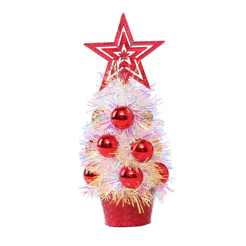 Tabletop Christmas Tree Mini Christmas Tree Christmas Ornament Crafts for Living Room Desktop Bedroom Holiday Home Decor In Australia - Darrahopens