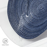 2pcs Circular woven placemat, dining table mat, natural woven heat-resistant placemat, household woven non slip washable placemat In Australia - Darrahopens