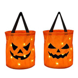 2pcs， Halloween Party Pumpkin Bags,  Multipurpose Halloween Trick or Treat Bucket with Pumpkin Smile Face Birthday Party In Australia - Darrahopens