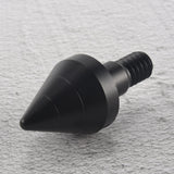 Rear bumper, car rear bumper circular nail protection collision protector rear decorative sticker (black)