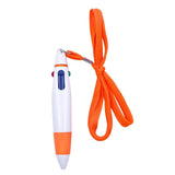 2pcs，Ballpoint Pen Multi Color Pen Student Badge Scroll Accessories Multi Color Pen Fun Pen Liquid School Supplies Signature Pen Tether In Australia - Darrahopens
