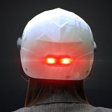 Helmet lights, motorcycle helmet warning lights, helmet night running lights, USB charging waterproof taillights