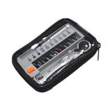 Mini Ratchet Wrench Set, Stubby Ratchet, Ratchet Wrench and Screwdriver Bit, Small Ratchet Drive with CR-V Steel In Australia - Darrahopens