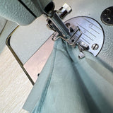 Sewing flatbed, edge wrapping, foot folding, foot folding, flat sewing machine, roll bottom hem, cuffs, foot pressing, flatbed