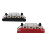 Bus Bar Power Distribution Block, Terminal Bus Bar Power Distribution Block with 2 Screws for Marine Boat Circuit Connection