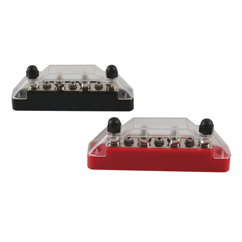 Bus Bar Power Distribution Block, Terminal Bus Bar Power Distribution Block with 2 Screws for Marine Boat Circuit Connection