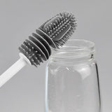 Washing cup brush with long handle silicone for household use, no dead corners, dedicated cleaning brush for baby bottles and cups In Australia - Darrahopens