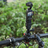 Motorcycle bicycle bracket 360 ° rotation bicycle handlebar bracket fixture accessories, camera bicycle clip 360 ° rotation