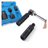 6-Piece Impact Adapter and Reducer Socket Set, 1/4 3/8 1/2 3/4 Inch Female To Male Air Square Drive and Wrench Conversion Kit In Australia - Darrahopens