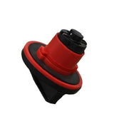 Fuel tank switch gas cap assembly, motorcycle fuel tank gas cap, red, self-locking mechanism gas cap, fuel tank cap, gasoline cap