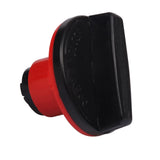 Fuel tank switch gas cap assembly, motorcycle fuel tank gas cap, red, self-locking mechanism gas cap, fuel tank cap, gasoline cap
