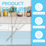 Stainless steel manual mixer replacement mixer egg beater accessories egg beater 304 stainless steel
