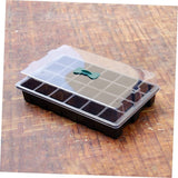 Potted greenhouse planting tray garden tray hydroponic plant startup tray micro green tray vegetable tray nursery potted In Australia - Darrahopens