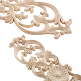 Long Wooden Carved Overlays Furniture Center Carvings Decals for Cabinet Closet Door Wall Dresser DIY Crafts Project In Australia - Darrahopens