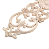 Long Wooden Carved Overlays Furniture Center Carvings Decals for Cabinet Closet Door Wall Dresser DIY Crafts Project In Australia - Darrahopens