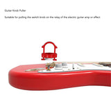 Guitar Knob Puller,Guitar Knob Remover Pulling Tool for Electric Guitars Bass Amplifier Effect Pedal(Red) In Australia - Darrahopens
