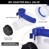 Adapter butterfly valve switch IBC water tank IBC water tank valve accessories for garden irrigation drum discharge switch