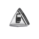 Cake ring mold 1 triangular cooking ring with food press - small dishwasher safety stainless steel mousse mold In Australia - Darrahopens
