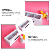 Compartments Bamboo System Tea Bag Storage Box Jewelry Organizer Tea Box Organizer Wood Sugar Packet Container In Australia - Darrahopens