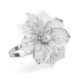 2pcs，Featuring a hollow flower napkin ring holder, suitable for wedding parties and exquisite service buckle decoration In Australia - Darrahopens