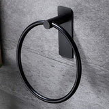 304 stainless steel towel ring, bathroom, non perforated towel rack, towel pole, kitchen towel hanger In Australia - Darrahopens