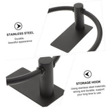 304 stainless steel towel ring, bathroom, non perforated towel rack, towel pole, kitchen towel hanger