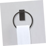 304 stainless steel towel ring, bathroom, non perforated towel rack, towel pole, kitchen towel hanger In Australia - Darrahopens