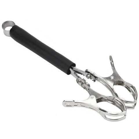 Stainless steel handheld moxa stick clip, thunder fire moxibustion clip holder, thick moxa stick suspension moxibustion stand