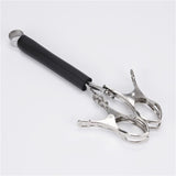 Stainless steel handheld moxa stick clip, thunder fire moxibustion clip holder, thick moxa stick suspension moxibustion stand