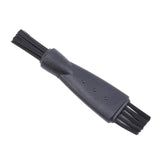 2pcs，Plastic shaver dual head brush, hardware dust removal small brush, nylon brush, eyebrow trimming pen, cleaning brush