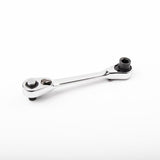 Mini Double Head Fast Ratchet Wrench Ratchet Wrench Bit Fast Socket Wrench Screwdriver Screwdriver Tool, Silver In Australia - Darrahopens