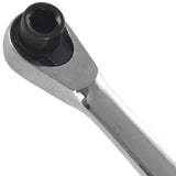 Mini Double Head Fast Ratchet Wrench Ratchet Wrench Bit Fast Socket Wrench Screwdriver Screwdriver Tool, Silver