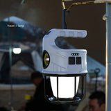 Solar Camping Lantern Rechargeable, Portable LED Lantern for Camping, solar lantern,Power Outagesdual light source