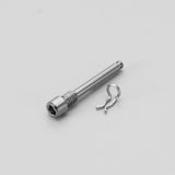 Titanium Bolts for Bike Disc Brake Pads Threaded Pins Bike Brake Caliper Bolt Screws with Snap Rings Universal for Mountain Bicycle