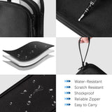 Travel cable organizer, cable box, small travel cable storage bag, travel essentials, travel cable storage machine In Australia - Darrahopens