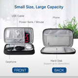 Travel cable organizer, cable box, small travel cable storage bag, travel essentials, travel cable storage machine